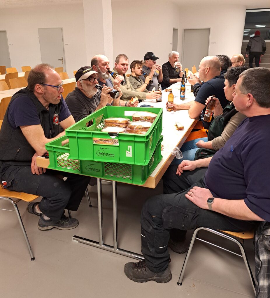 Ausstellung aufgestellt